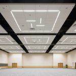 Large Conference Room with a suspended ceiling